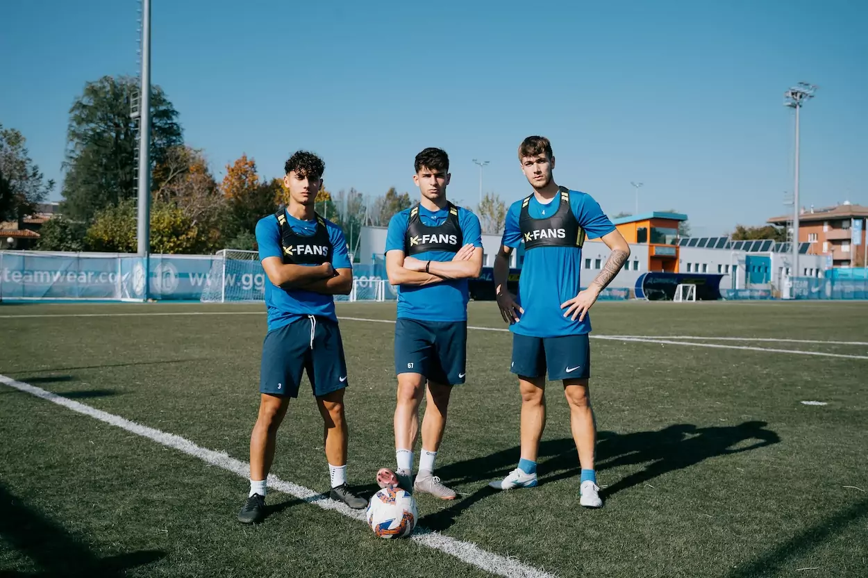 K-Fans, the sensor jersey from K-Sport for amateur footballers
